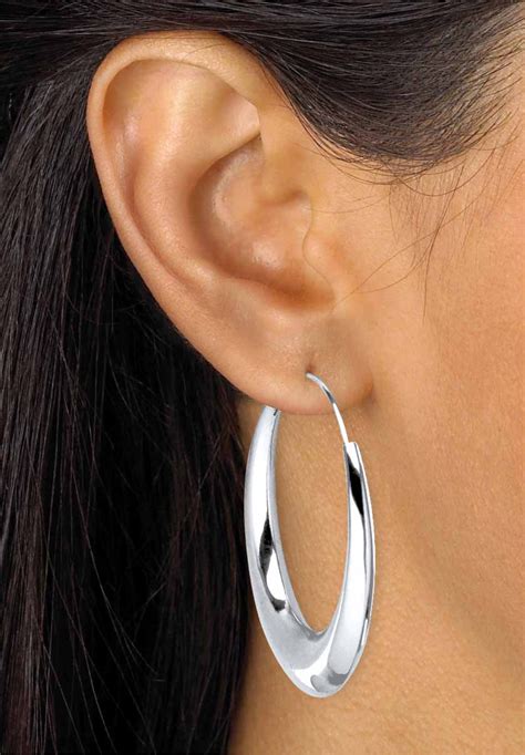 Women's Silver Earrings 